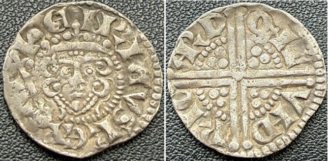 England, Henry III Penny RICARD ON LVND
           class=